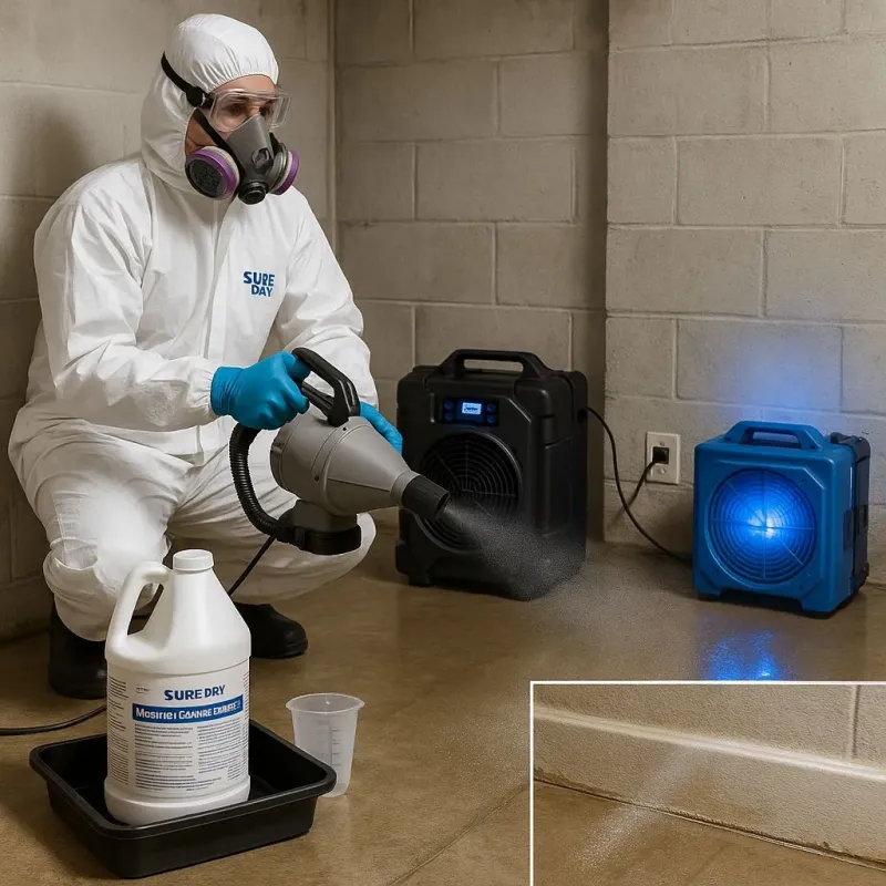Sanitization and Odor Removal process in Reading, PA