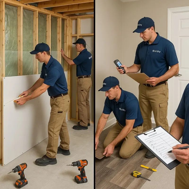 Repairs and Reconstruction process in Reading, PA