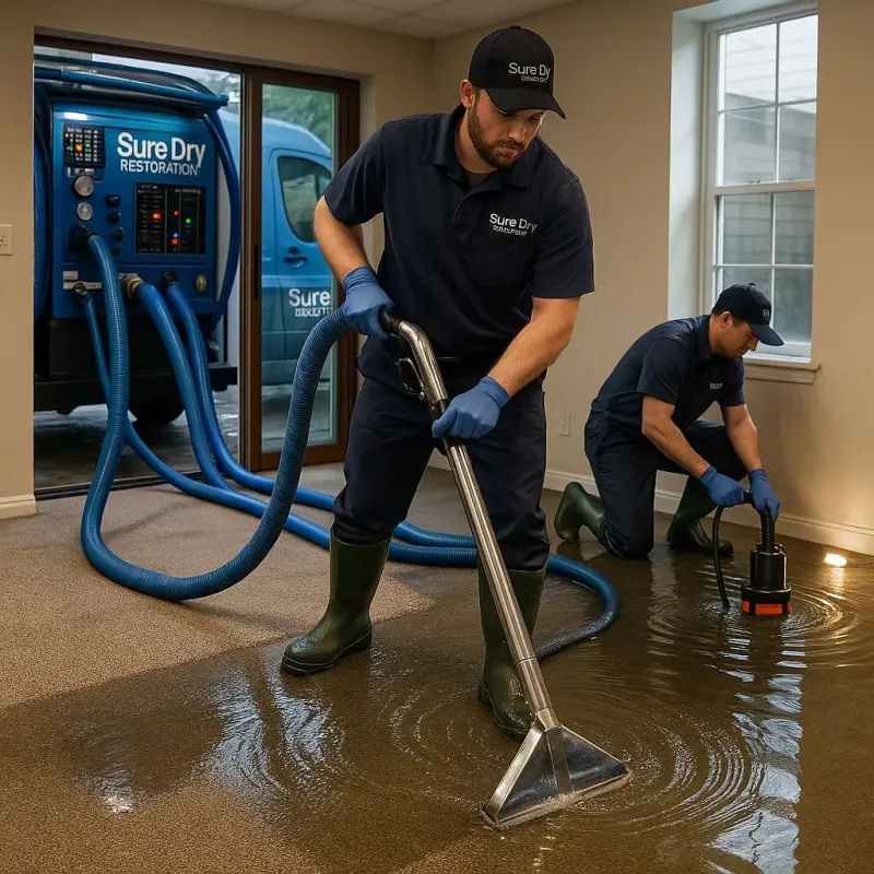 Water Extraction and Removal process in Reading, PA